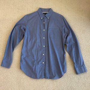 Blue banana republic long sleeve button up